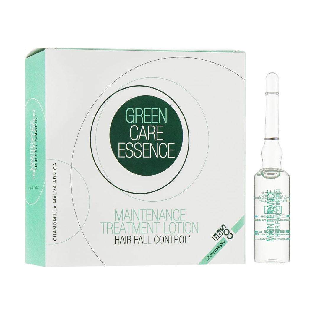 Лосьйон проти випадіння волосся BBcos Green Care Essence Hair Fall Control Maintenance Treatment Lotion, в ампулах, 12*8 мл
